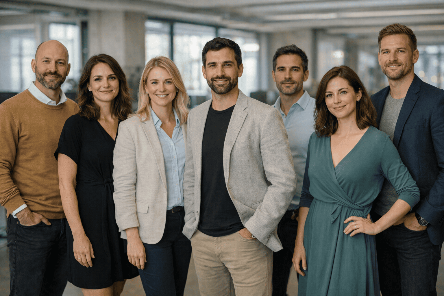 Team working on AI trading platform — Ápice Dexlink